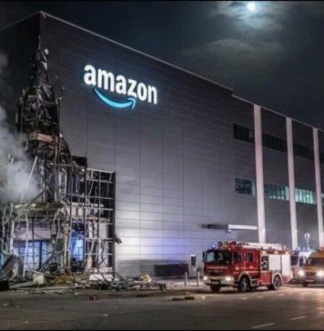 ඩ්රෝන ප්රහාරවලින් ඇමසන් සමාගමේ දත්ත මධ්යස්ථානවලට දැඩි හානී