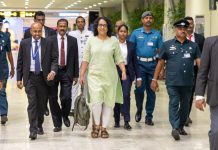 අග්රාමාත්යවරිය පිලිපීනයේ මැනිලා නුවර නිල සංචාරයක