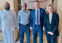 නෝර්වේ නියෝජ්ය විදේශ අමාත්යවරයා සහ ITAK නායකයින් අතර හමුවක්