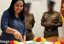 CCDය ඇතුලේ කේක් කපා සමරන්න ගිය සෙව්වන්දිගේ උපන්දිනය