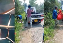 තැන තැන කුණු දමා ගිය පොහොට්ටු මන්ත්රීට ජනතා විරෝධය – Saru News | සිංහල