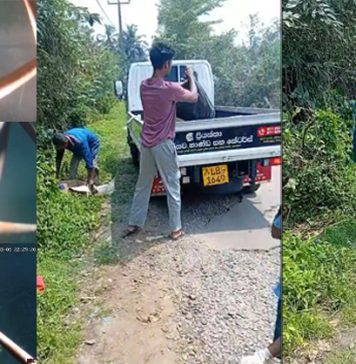 තැන තැන කුණු දමා ගිය පොහොට්ටු මන්ත්රීට ජනතා විරෝධය – Saru News | සිංහල