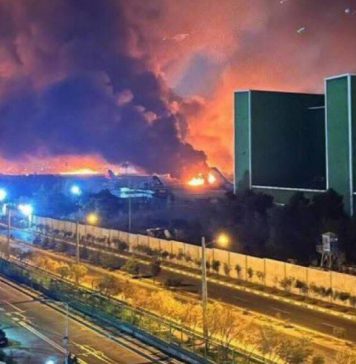 මෙහ්රාබාද් ජාත්යන්තර ගුවන්තොටුපොළේ විශාල පිපිරීමක්