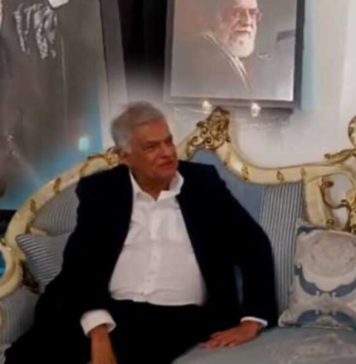 ශෝකය පළ කරන්න හිටපු ජනපති රනිල් ඉරාන තානාපති කාර්යාලයට