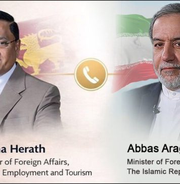 ශ්රී ලංකා – ඊශ්රායල විදේශ ඇමතිවරු අතර සාකච්ඡාවක්