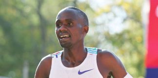 අර්ධ මැරතන් ලෝක වාර්තාව කිප්ලිමෝ ට