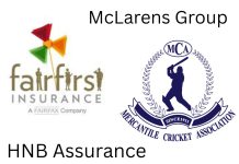FAIRFIRST කුසලානයට මැක්ලරන්ස් කණ්ඩායම සහ HNB ඇෂුවරන්ස් දිවා රැ සටනක