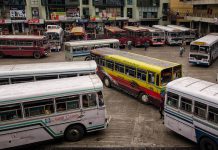 පෞද්ගලික බස් 90% ක්ම ධාවනයෙන් ඉවත් වෙයි !