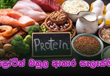සති 3ක ප්රෝටීන් බහුල ආහාර සැලැස්ම