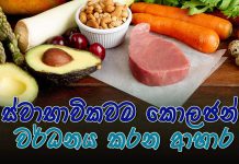ස්වාභාවිකවම සිරුරේ කොලජන් වර්ධනය කරන ආහාර 10ක්