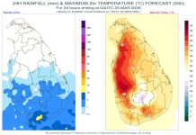 වැසි තත්වයේ වෙනසක් – අද (24) කාලගුණය