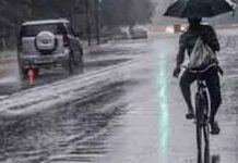 හෙට ප්රදේශ කිහිපයකට වැසි