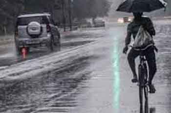 හෙට ප්රදේශ කිහිපයකට වැසි