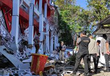 ඉන්දුනීසියාවේ භූකම්පනයෙන් කාන්තාවක් මරුට