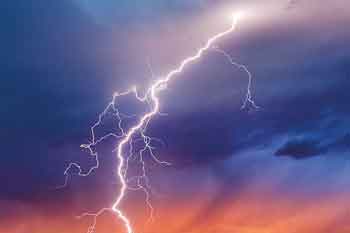 ප්රබල අකුණු පිළිබඳ අවවාදාත්මක නිවේදනයක්