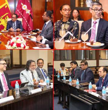 IMF නියෝජිත පිරිස කථානායක සහ පක්ෂ නායකයින් හමුවෙති
