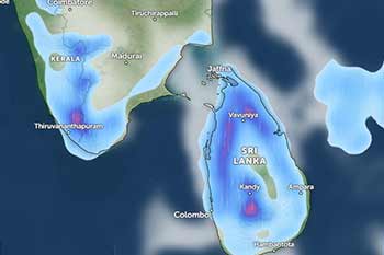 වායුගෝලයේ වෙනසක් – ඉදිරි දිනවල තද වැසි