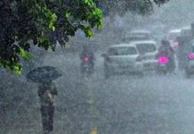 ප්රදේශ කිහිපයකට පස්වරු 2න් පසුව වැසි