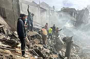 ඊශ්රායල ගුවන් ප්රහාරවලින් ලෙබනනයේ පුද්ගලයන් 11ක් ජීවිතක්ෂයට