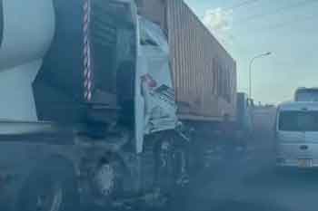 දක්ෂිණ අධිවේගයේ බිහිසුණු අනතුරකින් අයෙකු මරුට