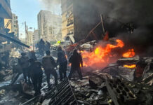 ලෙබනනය පුරා ඊශ්රායලයෙන් දැවැන්ත ගුවන් ප්රහාර මාලාවක්