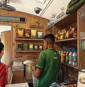 දුම්රියවල වැඩි මිලට භාණ්ඩ අලෙවි කළ වෙළෙඳුන්ට වැඩවරදී