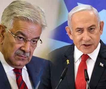 පාකිස්තාන ආරක්ෂක ඇමතිගේ ප්රකාශයකින් ඊශ්රායලය කුපිත වෙයි