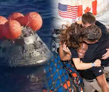 ඉතිහාසගත චන්ද්ර මෙහෙයුමෙන් පසු ‘Artemis II’ගගනගාමීන් පෘථිවියට