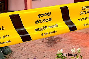 තියුණු ආයුධයකින් පහරදී පුද්ගලයෙකු ඝාතනය කෙරේ