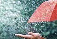 අද ප්රදේශ රැසකට වැසි තත්ත්වයක්