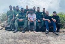 හන්තාන කටුසු කොන්ද ප්රදේශයේ අතරමං වූ පුද්ගලයකු බේරා ගනී