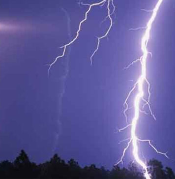 ප්රබල අකුණු පිළිබඳව අවවාදාත්මක නිවේදනයක්