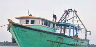 අනවසරෙන් ශ්රී ලංකා මුහුදු සීමාවට ඇතුළු වූ ඉන්දීය ධීවරයින් 4ක් අත්අඩංගුවට