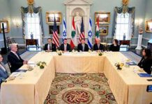 දශක තුනකට වැඩි කාලයකට පසුව ලෙබනනය සහ ඊශ්රායලය සාකච්ඡා මේසයට