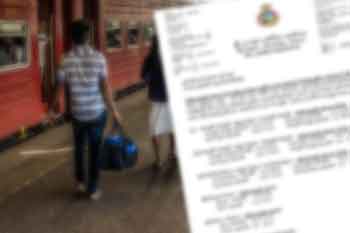 අවුරුද්දට ගමේ ගිය අයට කොළඹ එන්න විශේෂ දුම්රිය ගමන්වාර කිහිපයක්