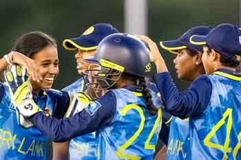 ඔස්ට්රේලියාවට එරෙහිව ශ්රී ලංකා යොවුන් ක්රීඩිකාවන්ට තියුණු ජයක්