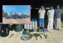 නීතිවිරෝධී ධීවර කටයුතු කළ 41ක් නීතියේ රැහැනට