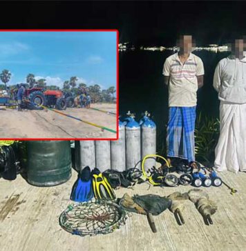 නීතිවිරෝධී ධීවර කටයුතු කළ 41ක් නීතියේ රැහැනට