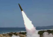 උතුරු කොරියාවෙන් දකුණු කොරියාවට බැලැස්ටික් මිසයිල ප්රහාර මාලාවක්