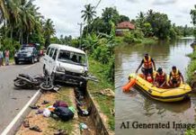 අවුරුදු සමයේ රිය අනතුරු සහ දියේ ගිලීම්වලින් ජීවිත 80ක් අහිමි වෙයි
