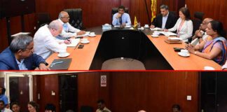 සෞඛ්ය ඇමති WHO විශේෂඥයින් සමඟ සාකච්ඡාවක