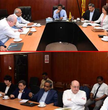 සෞඛ්ය ඇමති WHO විශේෂඥයින් සමඟ සාකච්ඡාවක