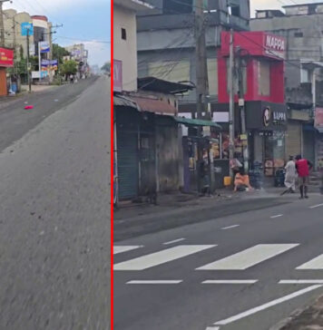 පාර පුරා ගිය ගල්කුඩු – යතුරුපැදි හතරකුත් අනතුරේ