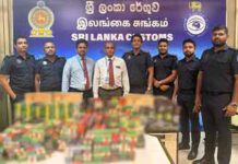 චීන දුම්වැටි තොගයක් සමග බංග්ලාදේශ ජාතිකයින් දෙදෙනෙකු අත්අඩංගුවට