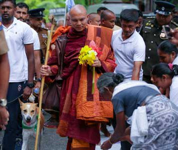 ඒහි පස්සිකෝ සාම පාද යාත්රාවේ සිව්වන දිනය අද