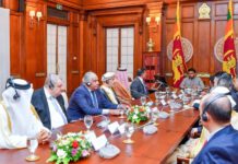 ශ්රී ලංකාවේ අරාබි තානාපතිවරුන්ගේ කවුන්සිලය සහ ජනපති අතර හමුවක්