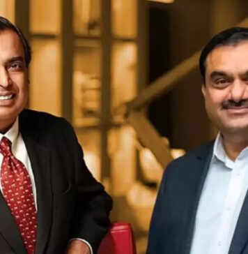 අම්බානි අභිබවා අදානි ධනවතුන්ගේ ලැයිස්තුවට