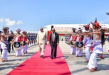 දෙදින නිල සංචාරයකට ඉන්දීය උප ජනාධිපති දිවයිනට