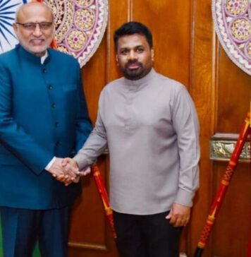 ඉන්දියානු උප ජනාධිපති ජනපති හමුවෙයි