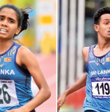 විස්සයි විස්ස ආසියානු බලාපොරොත්තු අතර ඊටත් එහාට දිගු වෙන මීටර් 400 බලාපොරොත්තු